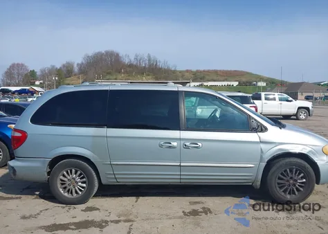 2002 Chrysler Town & Country Limited из США, поврежденный, VIN 2C8GP64L82R617235